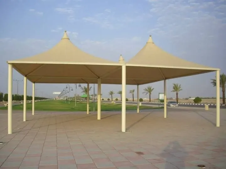 تركيب مظلات سيارات هرمية بأفضل الأسعار الرياض