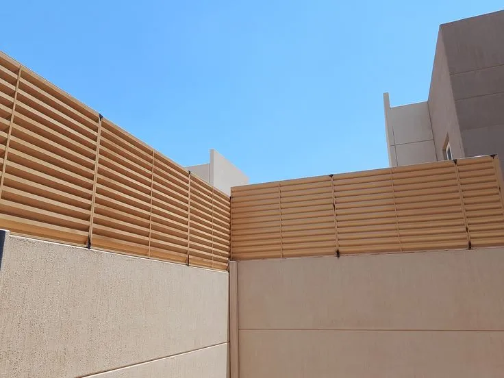 سواتر شرائح ديكور مجدول في الرياض