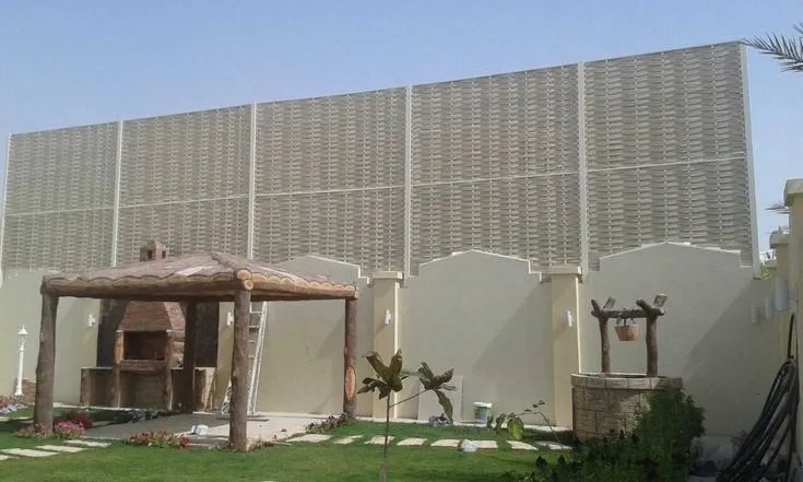 سواتر شرائح ديكور مجدول في الرياض