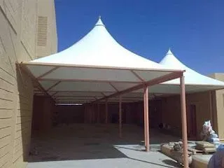 سعر متر المظلات الهرمية الرياض