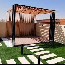 برجولات خارجية وجلسات بالرياض تصاميم عصرية 1447