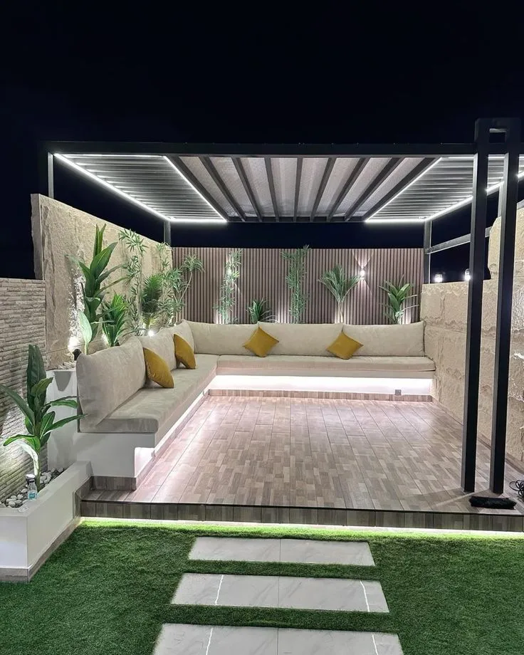 أحدث مظلات وبرجولات جلسات من ظلال الرياض 0501094281