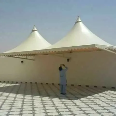 أسعار المظلات الهرمية بالرياض 2025 تكلفة تركيب وسعر المتر