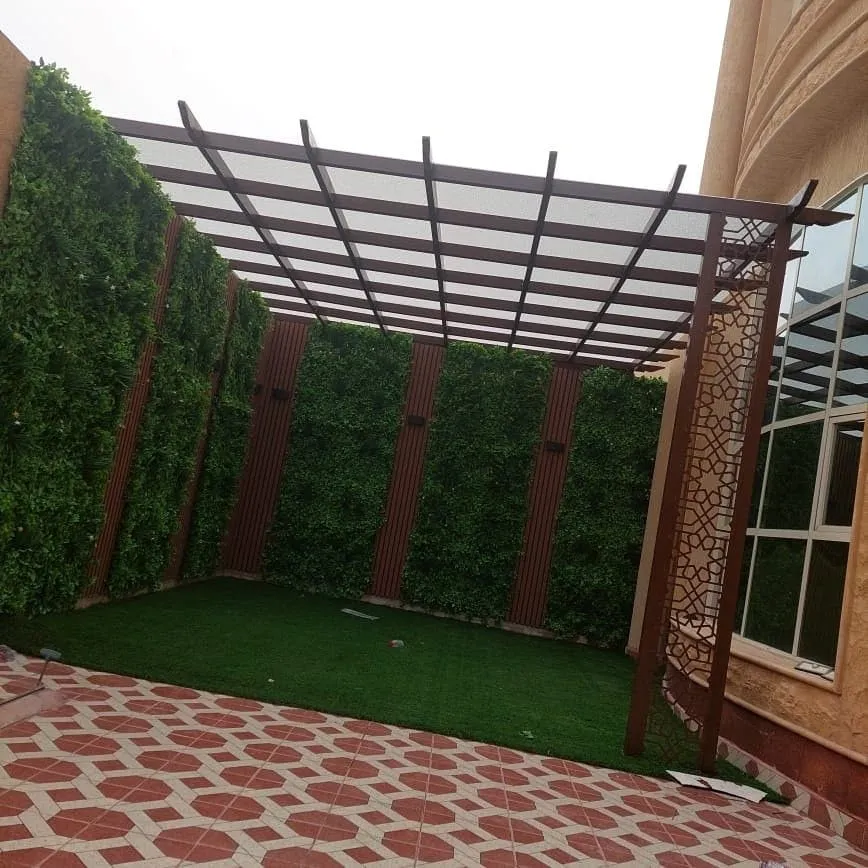 تركيب برجولات فلل – جلسات خارجية في الرياض من ظلال الرياض