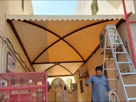 تركيب مظلات مداخل للمدارس والمنازل الرياض: حماية، فخامة