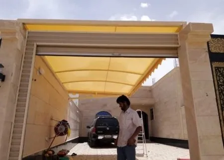 تركيب مظلات مداخل للمدارس والمنازل الرياض: حماية، فخامة