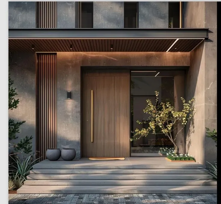 حداد مظلات مداخل فلل في الرياض وشماله: تصاميم مودرن 