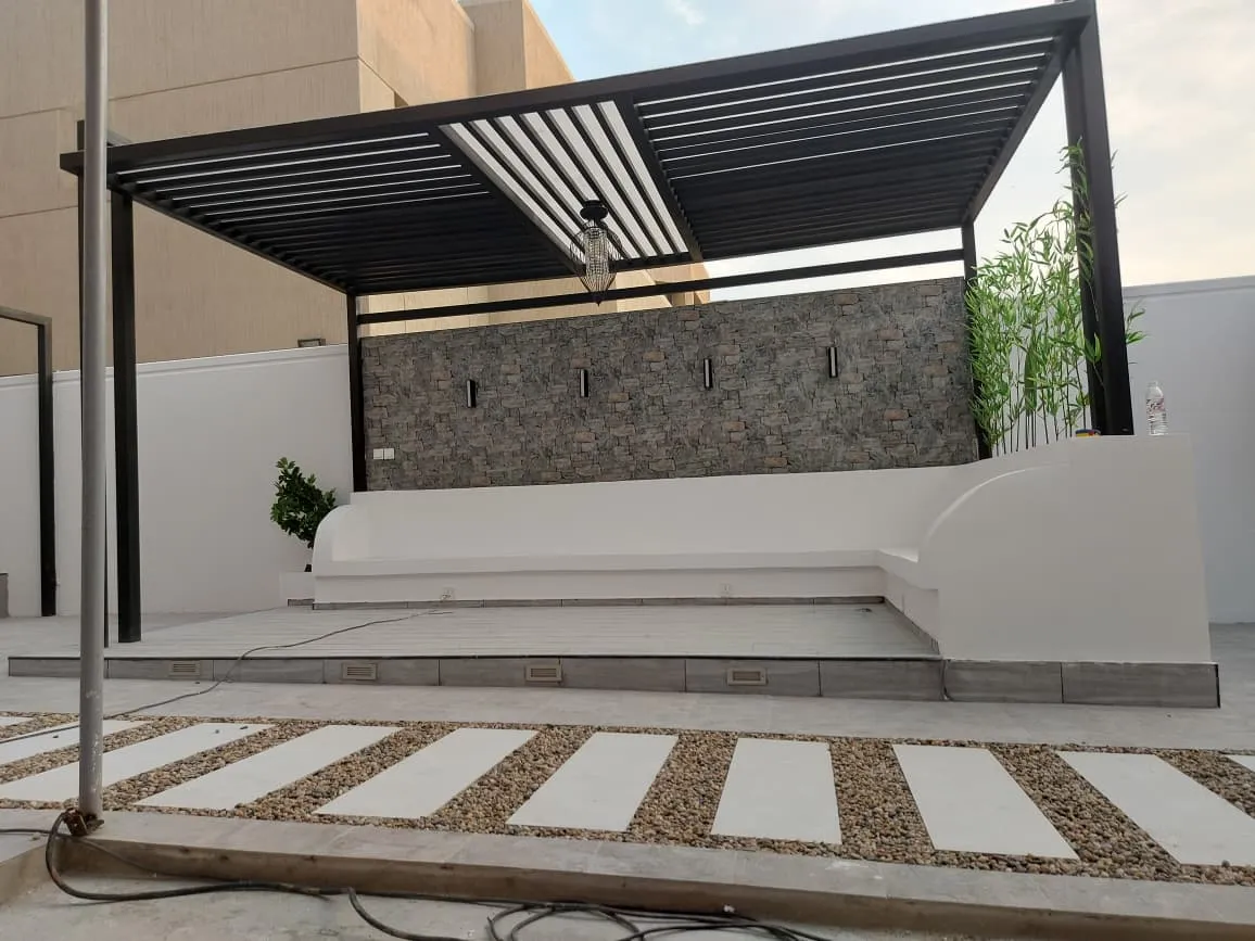 مظلات حدائق للمنزل في شمال الرياض وصور مظلات حدائق خارجية