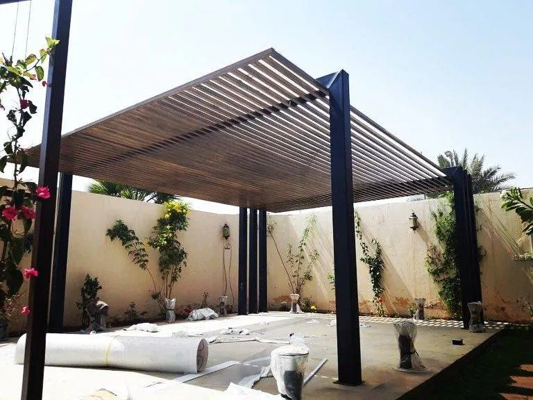 حداد مظلات وسواترفي الرياض باافضل الأنواع وأحدث التصاميم