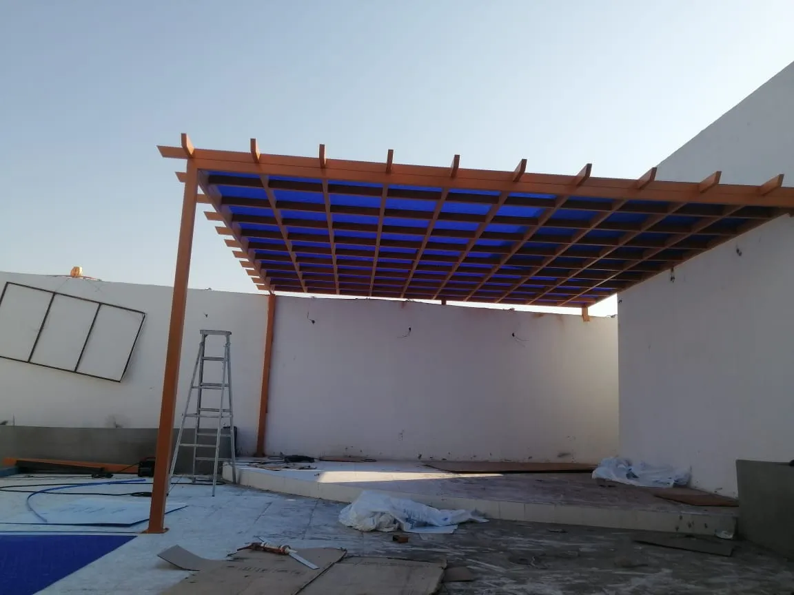 مظلات أحواش وجلسات خارجية في الرياض:بأفضل الأنواع والأسعار