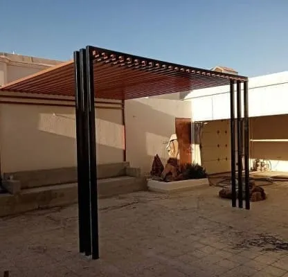 أفضل مؤسسة تركيب مظلات وبرجولات حديد في شمال الرياض