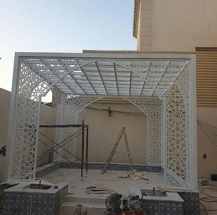 أفضل مؤسسة تركيب مظلات وبرجولات حديد في شمال الرياض